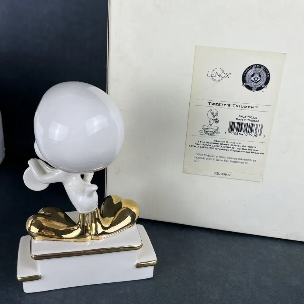 Lenox TWEETY TWEETY'S Triumph 760225 Winner‎ Figurine 24K w/ Box & COA